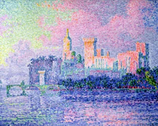 The Palace of the Popes, Avignon, 1900